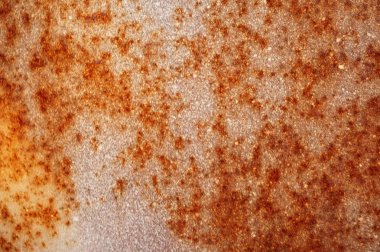 boyanan demir, pas ve korozyon ile kaplı. oyunlar, reklam için arka planlar ve dokular.