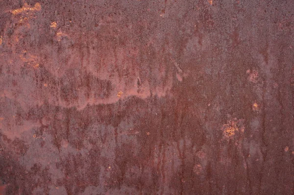 Fer Peint Recouvert Rouille Corrosion Milieux Textures Pour Jeux Publicité — Photo