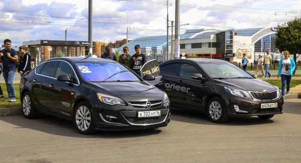 YOSHKAR-OLA, RUSIA, 10 de agosto de 2019: Autosound Festival dedicado al día de la ciudad — Foto de Stock