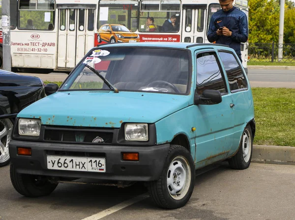 Yoshkar-Ola, Rusya, 10 Ağustos 2019: Şehir gününe adanmış Autosound Festivali — Stok fotoğraf