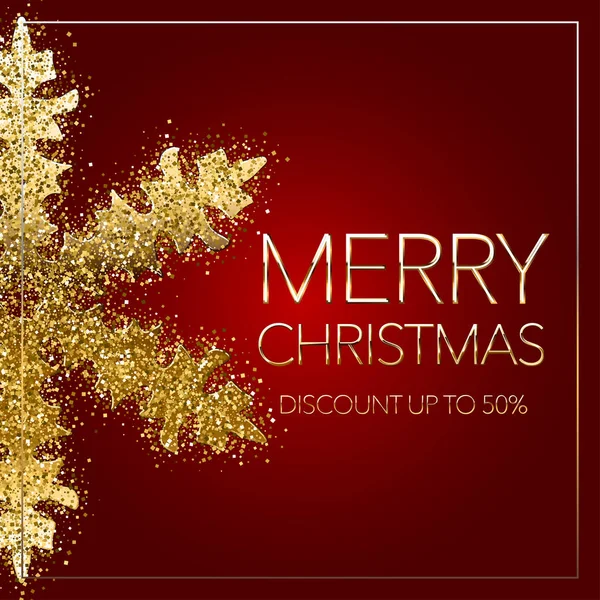 Mutlu Noeller ışıltılı kar tanesi vektör tasarımı.