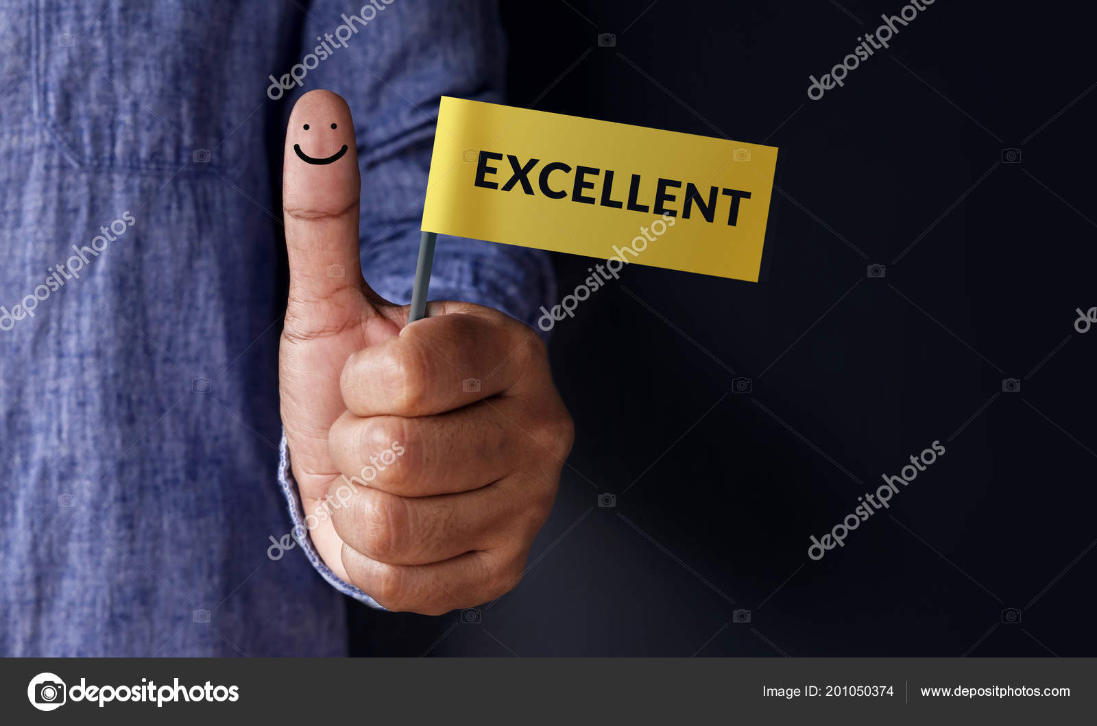 Customer Experience Concept Best Excellent Services Rating Satisfaction Present Thumb Stock Photo Image By C Sirinapawannapat Gmail Com
