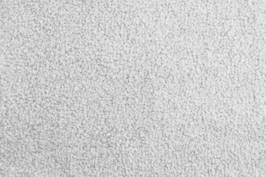 Beyaz yumuşak halı doku yüzey, Closeup çekim ve üst görünümü