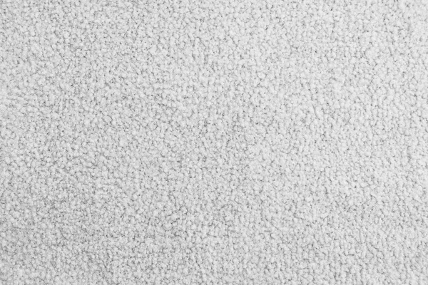 Surface Texture Tapis Doux Blanc Gros Plan Vue Dessus — Photo