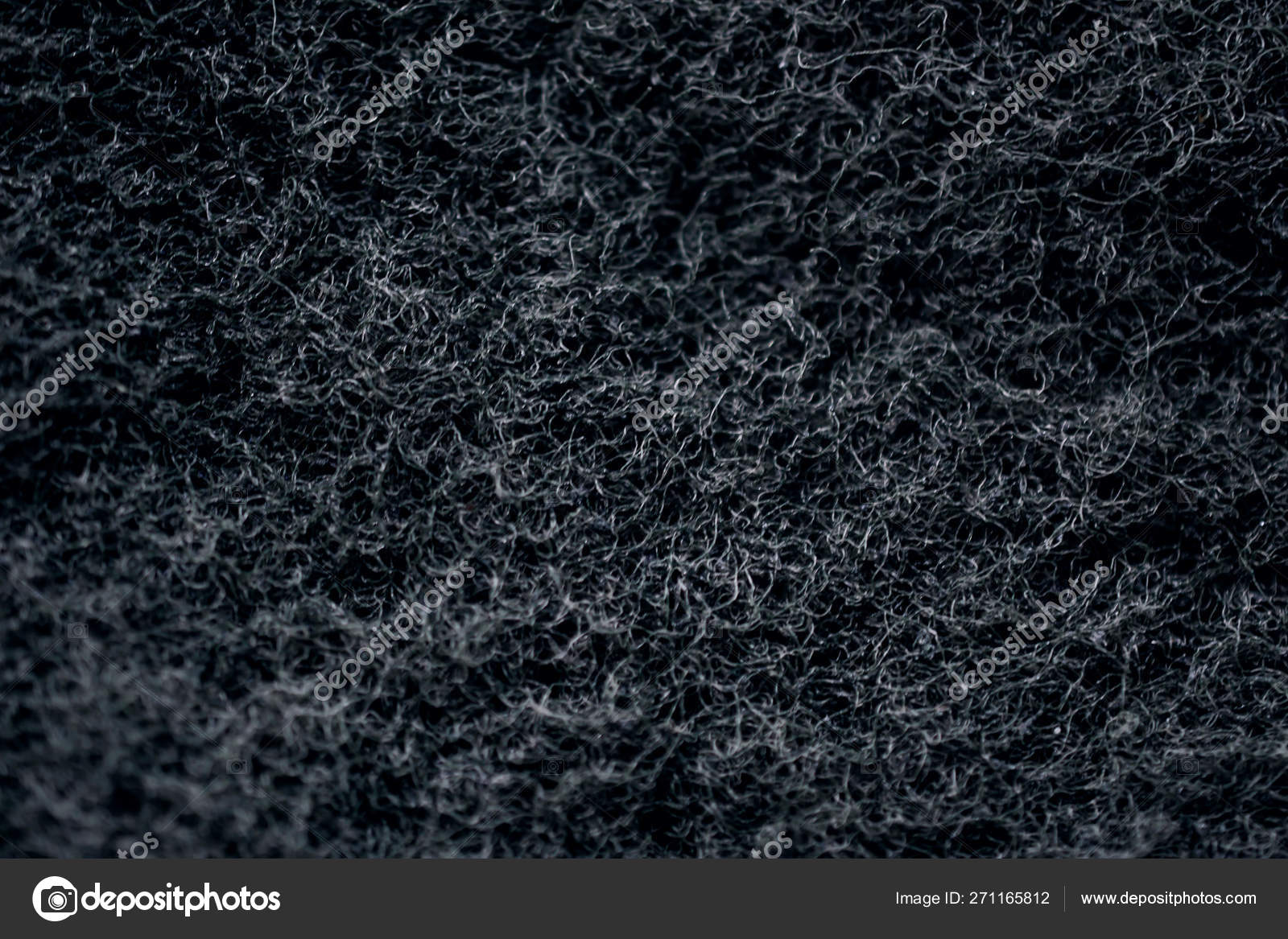 Dark Abstract Texture Background Black Sponge Net in Macro Clos Dark Abstract Texture Background Black Sponge Net in Macro Clos