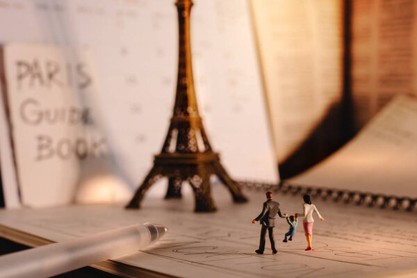Dream Destination for Vacation. Travel in Paris, France. a Minia
