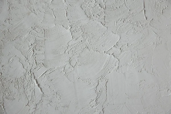 Cement Texture White Colour Concrete Background Empty Plastered Wall Surface — Stock Photo, Image