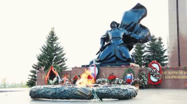 Ufa, Rusya - 10 Mayıs 2019: Anıt