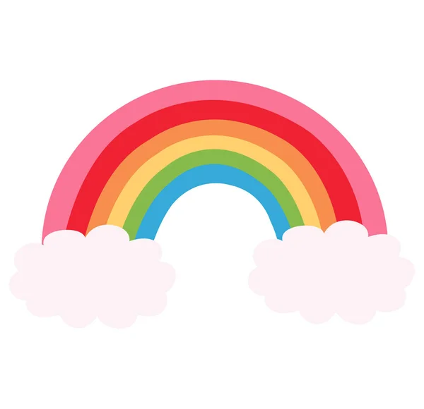 sky colors cloud rainbow illustration season