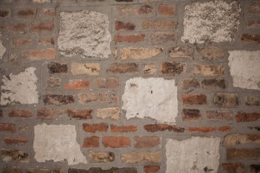 Tuğla duvar güzel doku.