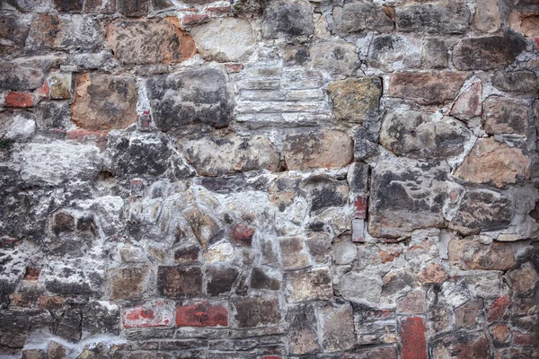 Texture Stone Bricks Random Size — Stock Photo, Image