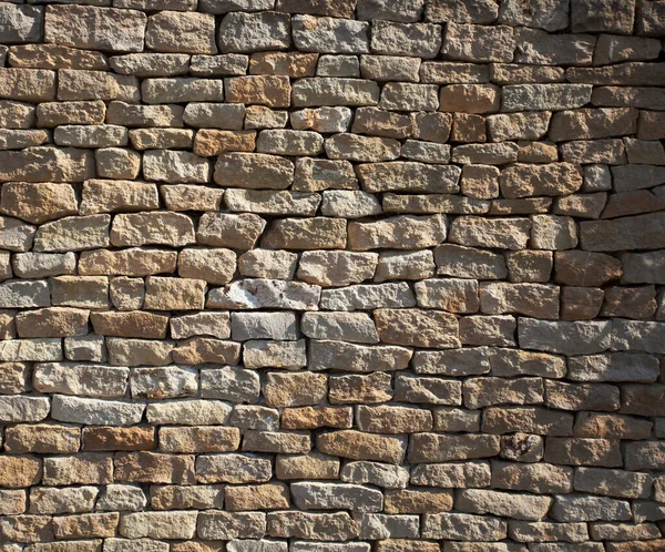 Textura Pedra Tijolos Tamanho Aleatório — Fotografia de Stock