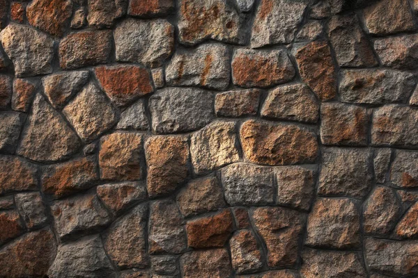 Faktura Kamienia Cegły Losowej Wielkości — Zdjęcie stockowe