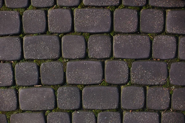 Textuur Van Straatstenen Straatstenen Mooi Patroon Van Bestrating — Stockfoto