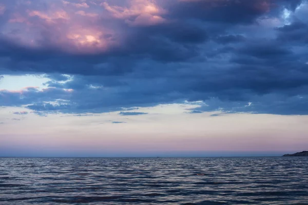 Piękne Chmury Niebie Zachodzie Słońca — Zdjęcie stockowe