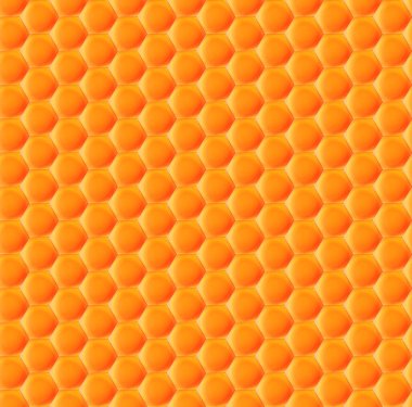 Altıgen bal peteklerinin kusursuz arkaplanı.