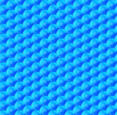 Altıgen bal peteklerinin kusursuz arka planı. Vektör deseni çok renkli