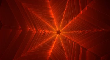 Soyut 3d vektör arkaplanı. uzay ışıkları, tünel ve kasırgalar.