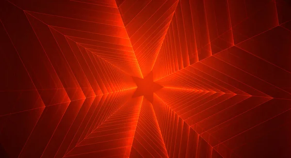 抽象的な3Dベクトル背景 宇宙の閃光 トンネル — ストックベクタ