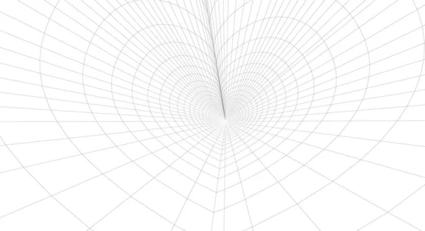 Abstract Vectorachtergrond Ruimteflitsen Tunnels Wervelwinden — Stockvector