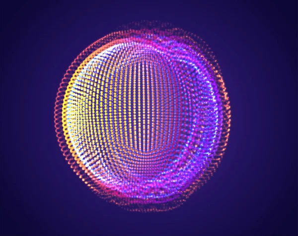 Formă Abstractă Vectorială Culori Luminoase Evidențiază Neon Curcubeu — Vector de stoc