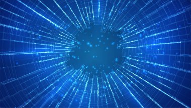 Vektör geometrik arkaplan. soyut kare şekiller ve kıvrımlar