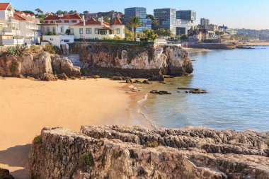 Praia da Rainha beach Cascais, Portekiz