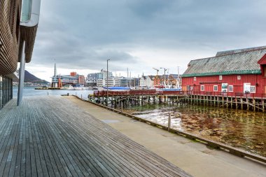 Norveç 'teki Tromso kasabası