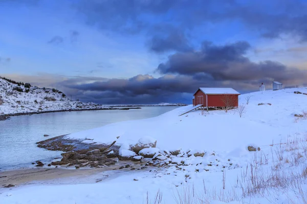 Rybářské Vesnice Zvané Ostrovy Lofoten Norsko — Stock fotografie