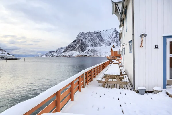 Rybářské Vesnice Reine Lofoten Ostrovy Norsko — Stock fotografie