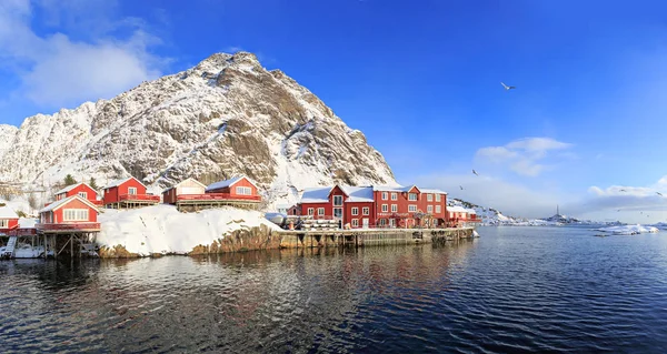 A Lofoten Adaları, Norveç denilen balıkçı köyü