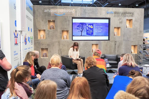 Лейпциг Німеччина Березня 2018 Книга Ярмарок Leipziger Buchmesse 2018 Лейпцигу — стокове фото