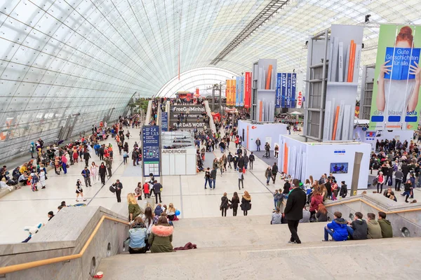 Leipzig Németország 2018 Március Könyv Tisztességes Leipziger Buchmesse 2018 Leipzig — Stock Fotó