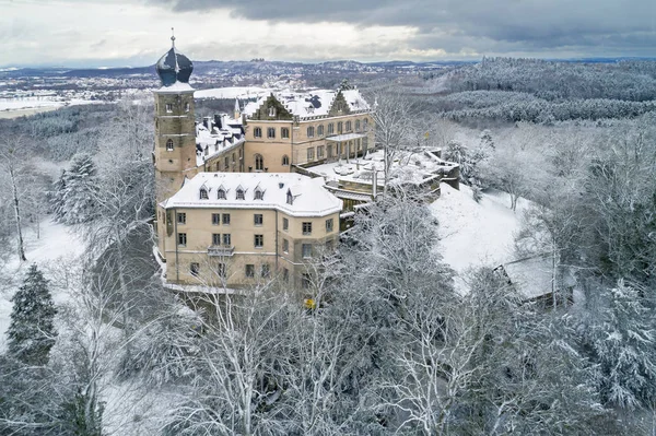 Vista Aérea Del Palacio Callenberg Coburgo Baviera Alemania —  Fotos de Stock