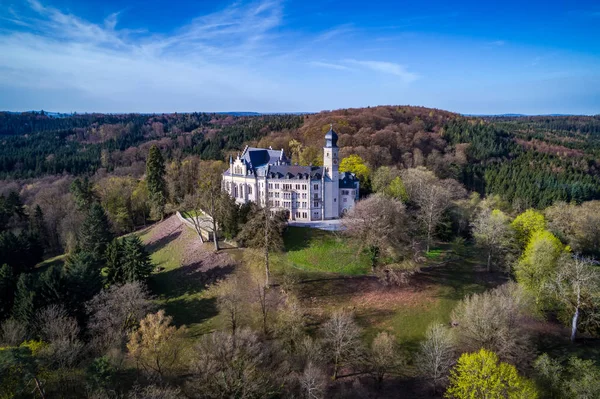 Vista Aérea Del Palacio Callenberg Coburgo Baviera Alemania — Foto de Stock