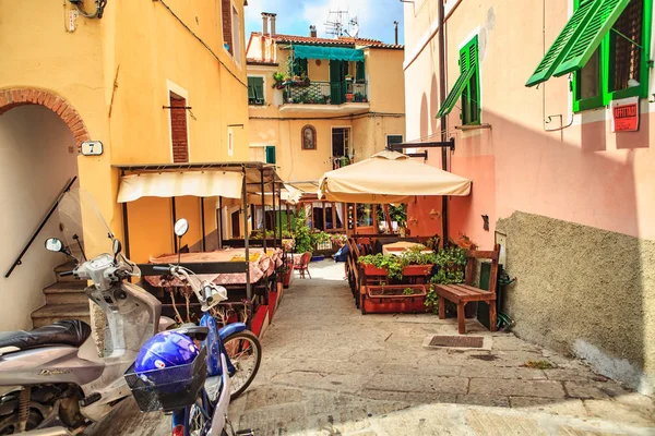 Porto Azurro Elba Island Italy Circa August 2011 Streets Porto — Stock Photo, Image