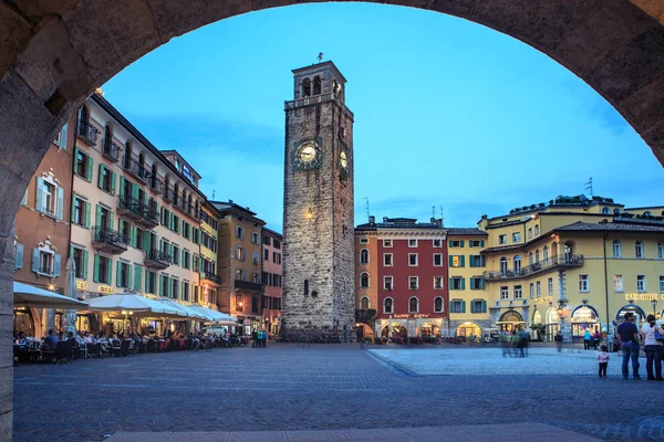 Riva Del Garda Olaszország Május 2014 Riva Del Garda Város — Stock Fotó