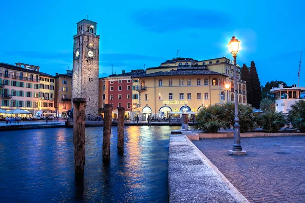 Riva Del Garda Italien Maj 2014 Riva Del Garda Staden — Stockfoto