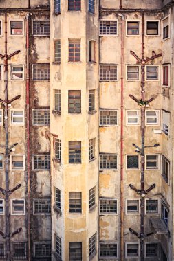 Şehirde Lizbon, Portekiz eski bir bina.