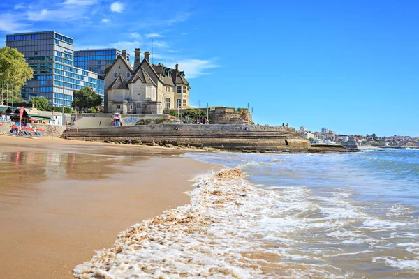 Cascais Portugal Circa Oktober 2016 Praia Conceicao Beach Cascais Portugal — Stock Photo, Image