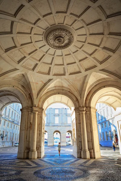 Lisabon Portugalsko Cca Října 2016 Ajuda Národní Palác Belemu Poblíž — Stock fotografie