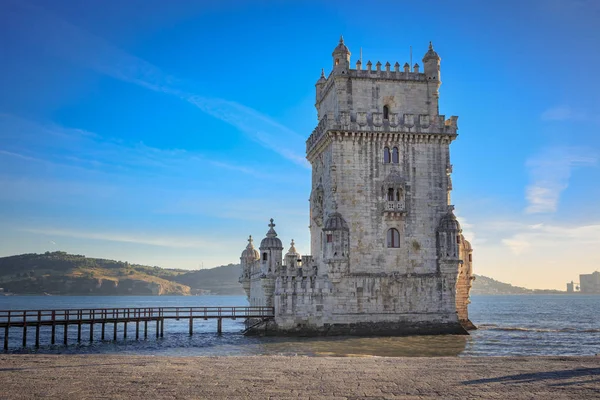 Belem Lizbon yakınındaki Torre de Belem kalede