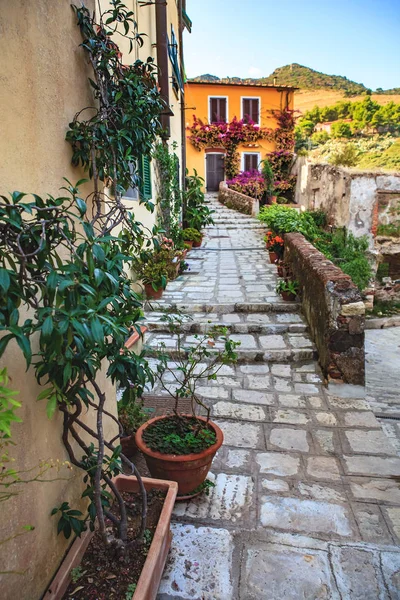 Rio Nell Elba Isola Elba Italia Circa Agosto 2011 Strade — Foto Stock