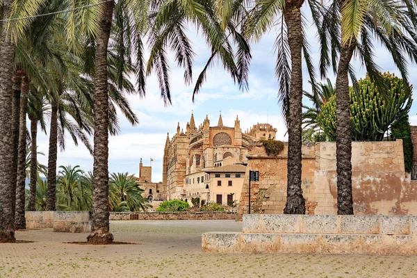 Palma Mallorca Mallorca Balearen Spanje Circa Mai 2016 Santa Iglesia — Stockfoto