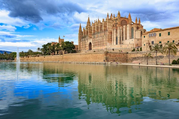 Palma Mallorca Mallorca Balearen Spanje Circa Mai 2016 Santa Iglesia — Stockfoto