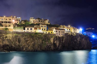 Günbatımı Madeira Adası, Camara de Lobos, Madeira Adası, Portekiz