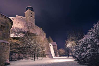 Gece sahnelerinde haber kale Coburg, Almanya
