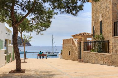 Mallorca sahil Adası, Akdeniz'de, İspanya Balear Adaları