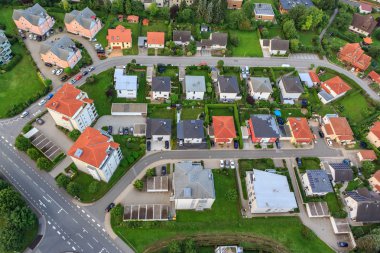 Coburg kasaba, Bavyera, Almanya'nın hava görünümü