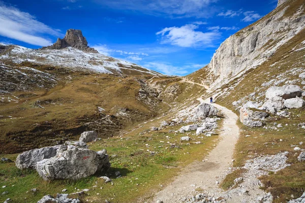 Drei Zinnen Område Hösten Dolomit Alperna Italien — Stockfoto